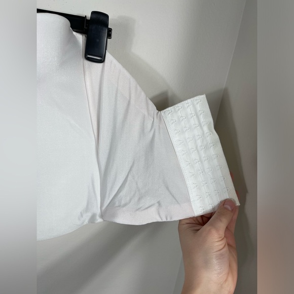 David's Bridal White Long Line Padded Strapless Bra "Corset" Sz 36A - Picture 9 of 13